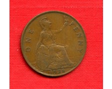 1928 - LOTTO/M22553 - GRAN BRETAGNA - 1 PENNY GIORGIO V