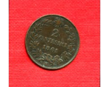 1861 M - LOTTO/M22585 - REGNO - 2 CENTESIMI VITT. EMANUELE II°