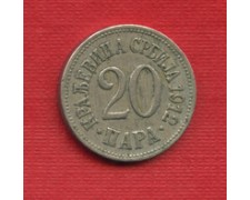 1912 - SERBIA - LOTTO/M22595 -20 PARA