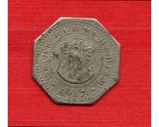 1917 - GERMANIA - LOTTO/23010 - GETTONE DI COMPENSAZIONE MONETARIA