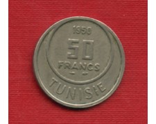 1950 - LOTTO/M23055 - TUNISIA - 50 FRANCHI