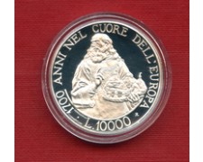 2000 - LOTTO/M23127 - SAN MARINO - 10.000 LIRE ARGENTO REPUBBLICA