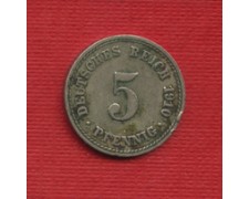 1910A - LOTTO/M23236 - GERMANIA  - 5 PFENNIG IMPERO