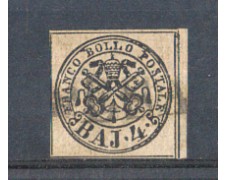 STATO PONTIFICIO - 1852 - LOTTO/5470A - 4 BAJ BRUNO GRIGIO