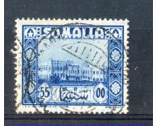 1950 - LOTTO/9842U - SOMALIA AFIS - 55c. AZZURRO  - USATO