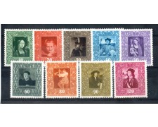 1949 - LOTTO/LIE240CPL - LIECHTENSTEIN - QUADRI