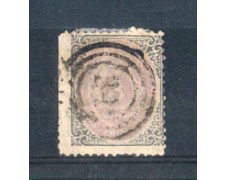 1870 - LOTTO/DAN17U - DANIMARCA - 3 s. GRIGIO LILLA - USATO 1870 - LOTTO/DAN17U - DANIMARCA - 3 s. GRIGIO LILLA - USATO