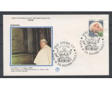 1986 - RAVENNA - VISITA DI PAPA GIOVANNI PAOLO II° - BUSTA - LOTTO/31104