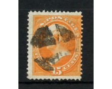1870/71 - STATI UNITI - LOTTO/47866 - 15 CENTESIMI ARANCIO D.WEBSTER - USATO