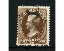1873 - STATI UNITI - LOTTO/47867 - 2 CENTESIMI  BRUNO A. JACKSON - USATO