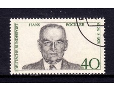 1975 - GERMANIA FEDERALE - HANS BOCKLER - USATO - LOTTO/31489U 1975 - GERMANIA FEDERALE - HANS BOCKLER - USATO - LOTTO/31489U