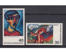 1974 - GERMANIA FEDERALE - PITTURE DELL'ESPRESSIONISMO 2v. - NUOVI - LOTTO/31503 1974 - GERMANIA FEDERALE - PITTURE DELL'ESPRESSIONISMO 2v. - NUOVI - LOTTO/31503