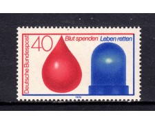 1974 - GERMANIA FEDERALE - DONATORI DI SANGUE - NUOVO - LOTTO/31504 1974 - GERMANIA FEDERALE - DONATORI DI SANGUE - NUOVO - LOTTO/31504