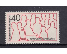 1974 - GERMANIA FEDERALE - DIVERSAMENTE ABILI - NUOVO - LOTTO/31505 1974 - GERMANIA FEDERALE - DIVERSAMENTE ABILI - NUOVO - LOTTO/31505