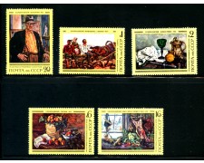 1976 - RUSSIA - STORIA DELLA PITTURA RUSSA QUADRI 6 v. NUOVI - LOTTO/32797