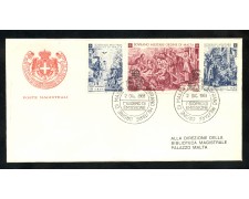 1968 - SOVRANO MILITARE DI MALTA - NATALE 3v. BUSTA FDC - LOTTO/30393 1968 - SOVRANO MILITARE DI MALTA - NATALE 3v. BUSTA FDC - LOTTO/30393