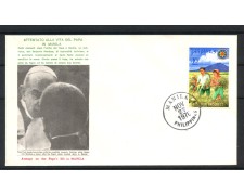 1970 - FILIPPINE - LOTTO/41733 - MANILA ATTENTATO A PAPA PAOLO VI° - BUSTA