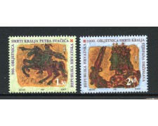 1997 - CROAZIA - RE CROATI 2v. NUOVI - LOTTO/32813