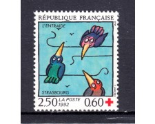 1992 - FRANCIA - PRO CROCE ROSSA - NUOVO - LOTTO/31535