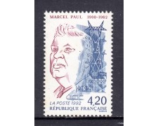 1992 - FRANCIA - MARCEL PAUL - NUOVO - LOTTO/31536