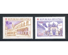1998 - CROAZIA - CITTA' CROATE  2v. - NUOVI - LOTTO/32834