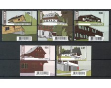 2015 - SLOVENIA - RIFUGI ALPINI  5v. - NUOVI - LOTTO/34604