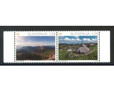 2015- SLOVENIA - LE ALPI  2v. - NUOVI - LOTTO/34614