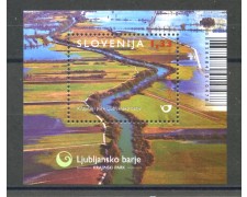 2015 - SLOVENIA - PARCO DI LJUBLJANSKO BARJE  FOGLIETTO - NUOVO - LOTTO/34615
