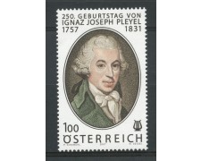 2007 - AUSTRIA - JOSEPH  PLEYEL - NUOVO - LOTTO/33398