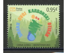2016 - MONTENEGRO REPUBBLICA - EMISSIONE GAS SERRA - NUOVO - LOTTO/34987 2016 - MONTENEGRO REPUBBLICA - EMISSIONE GAS SERRA - NUOVO - LOTTO/34987