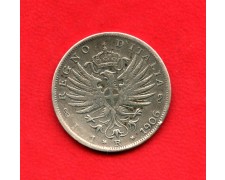1906 - REGNO - 1 LIRA ARGENTO VITTORIO EMANUELE III° - LOTTO/M34632
