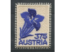 2008 - AUSTRIA - RICAMO DEL VORARLBERG  GENZIANA - NUOVO- LOTTO/33448