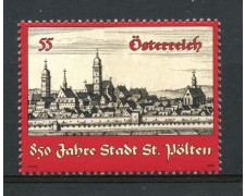 2009 - AUSTRIA - CITTA' DI POLTEN - NUOVO- LOTTO/33478