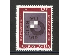 1969 - JUGOSLAVIA - GIOCHI SPORTIVI PER SORDI - LOTTO/34765