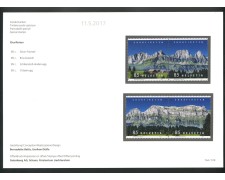 2017 - SVIZZERA - LOTTO /39705F - CATENA DEL CHURFIRSTEN 4v. - NUOVO FOLDER