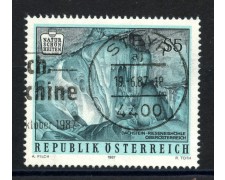 1987 - AUSTRIA - GROTTE DI DACHSTEIN - USATO - LOTTO/39540