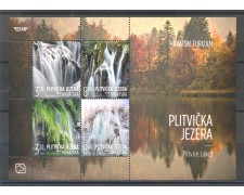 2019 - CROAZIA - TURISMO LAGO PLITVICE FOGLIETTO - NUOVO - LOTTO/33348