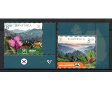 2019 - CROAZIA - PARCHI NAZIONALI 2v. - NUOVI - LOTTO/33350