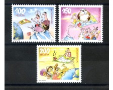 2017 - SVIZZERA - LOTTO /39709 - SCAMBIO POSTALE 3v. - NUOVI