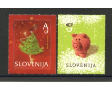 2012 - SLOVENIA - NUOVO ANNO 2v. - NUOVI ADESIVI - LOTTO/34525