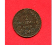 1905  - REGNO - 2 CENTESIMO VALORE - LOTTO/M36121