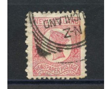 1873 - NUOVA ZELANDA - LOTTO/39314 - 1/2p. ROSA - USATO 1873 - NUOVA ZELANDA - LOTTO/39314 - 1/2p. ROSA - USATO