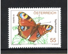 2005 - AUSTRIA - LOTTO/42045 - FAUNA FARFALLE - NUOVO