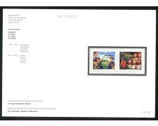 2017 - SVIZZERA - LOTTO /39719F - PRO JUVENTUTE 2v. - NUOVI ADESIVI FOLDER