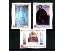 1988 - SOVRANO MILITARE DI MALTA - LOTTO/39290 - VESTIGIA 3v. - NUOVI