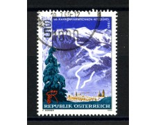 1990 - AUSTRIA - GARE SCIISTICHE - USATO - LOTTO/39592