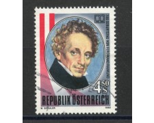 1990 - AUSTRIA - FERDINAND RAIMUND - USATO - LOTTO/39599U