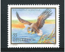 2007 - AUSTRIA - FAUNA UCCELLI - NUOVO - LOTTO/33389
