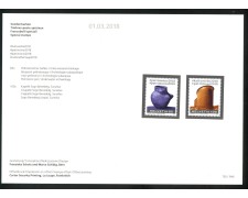 2018 - SVIZZERA - LOTTO/39730F - PATRIMONIO CULTURALE 2v. - NUOVI FOLDER