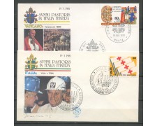 1981 - ITALIA - TERNI - VISITA DI S.S. GIOVANNI PAOLO II° - 2 BUSTE - LOTTO/31164